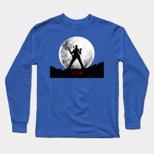 Evil Dead Moon Pose Long Sleeve T-Shirt